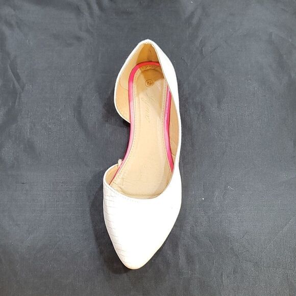 LYNX POINTED TOE D'ORSAY SLIP-ON WOMEN"S FLAT - Picture 12 of 13